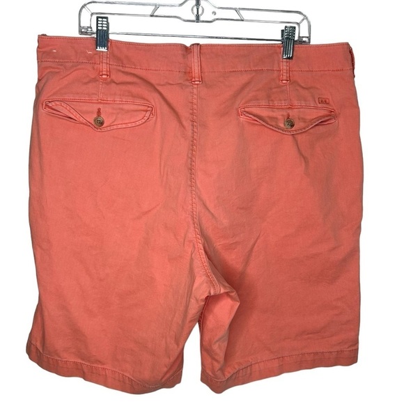 American Eagle Outfitters Men’s Coral Pink Orange Casual Shorts Size 38 - Picture 4 of 4